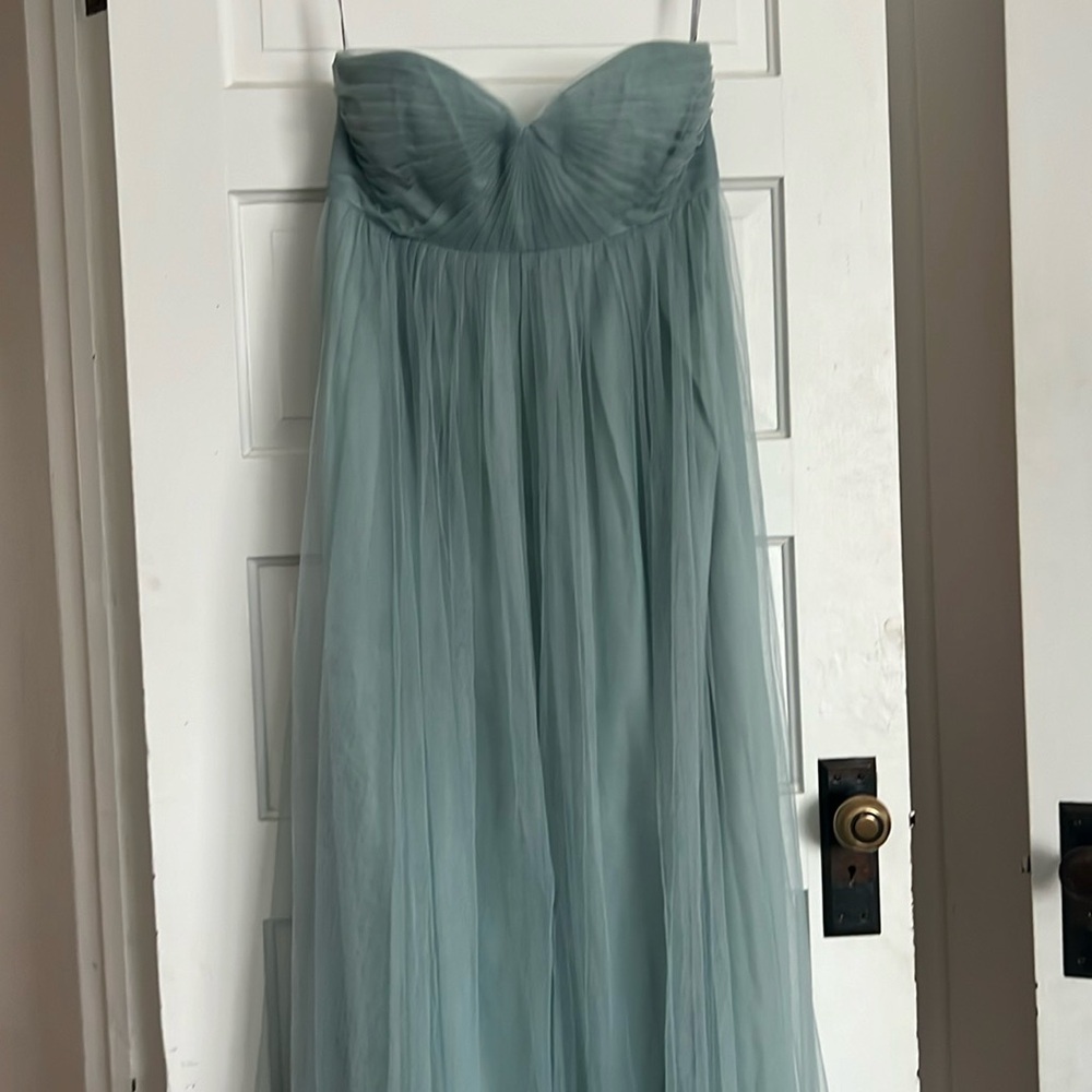 Jenny Yoo maternity multi-way strap bridesmaids gown, size 12
